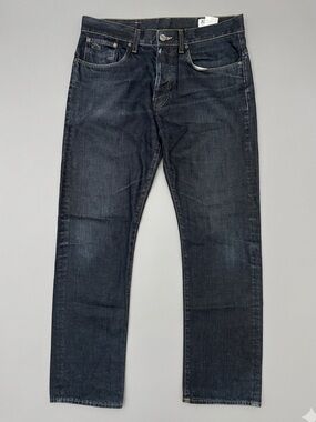 G-Star 3301 Men's Dark Wash Straight Jeans, 33x32